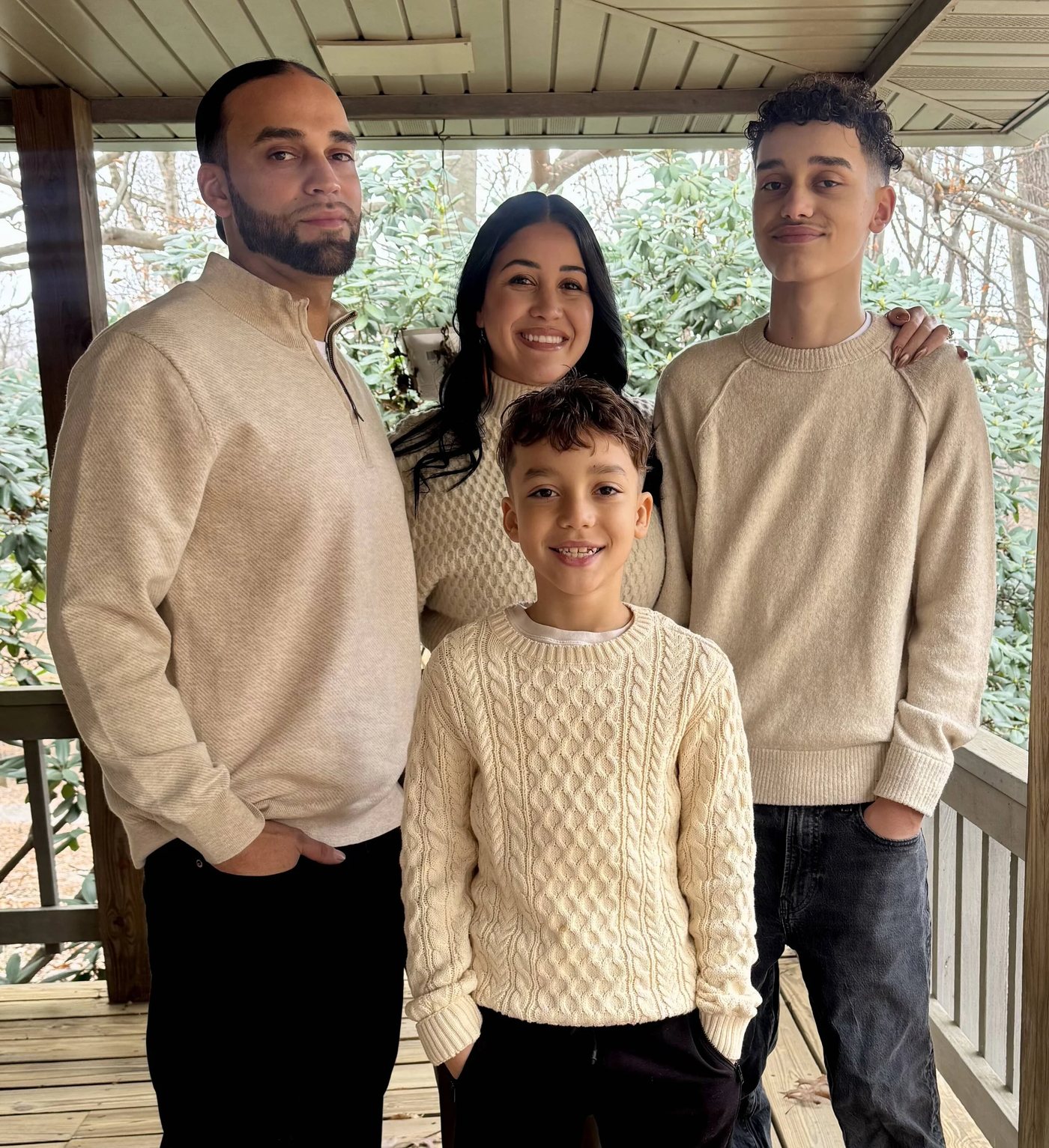 The Lopez family, owners of Lopez Auto Lot